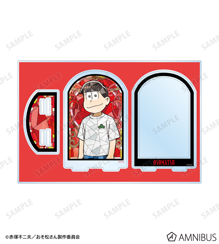 おそ松 Aure Glass パーツ付きBIGアクリルスタンド