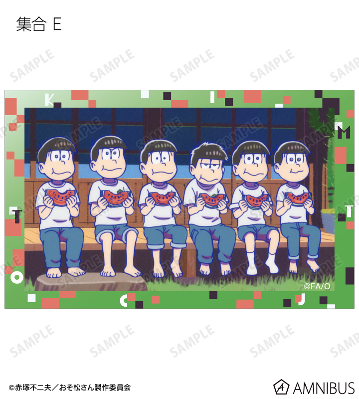 トレーディング場面写イラストカード