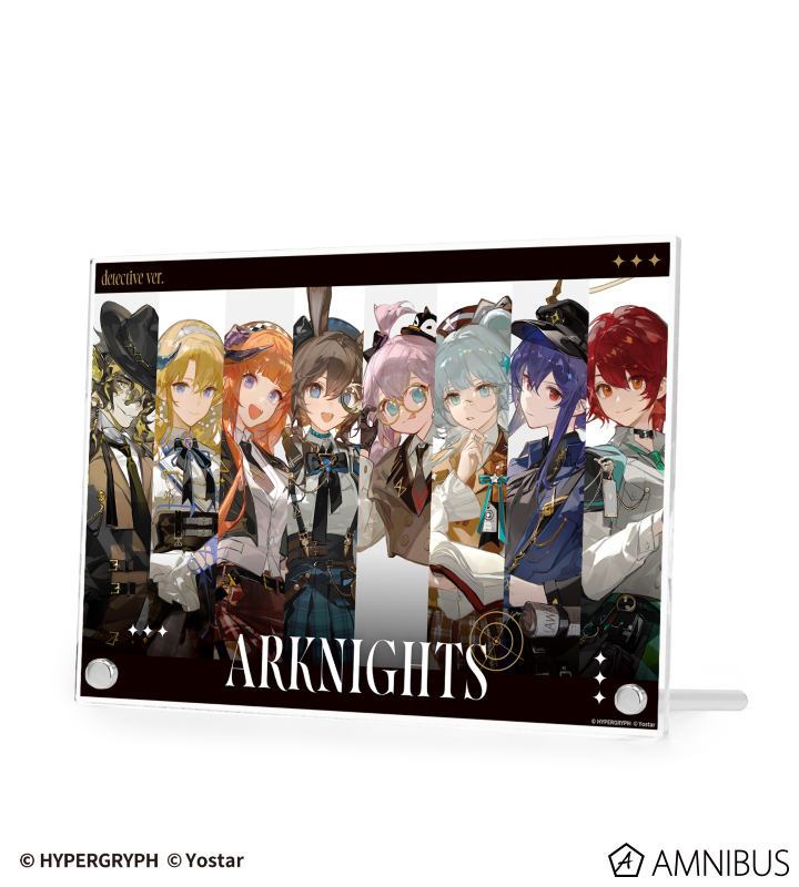 アークナイツ - 集合 探偵ver. A5アクリルパネル | AMNIBUS(アムニバス)