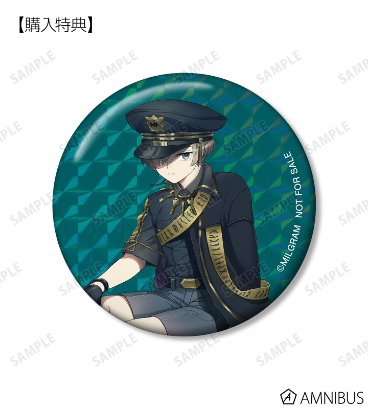 MILGRAM -ミルグラム- - トレーディングホログラム缶バッジ