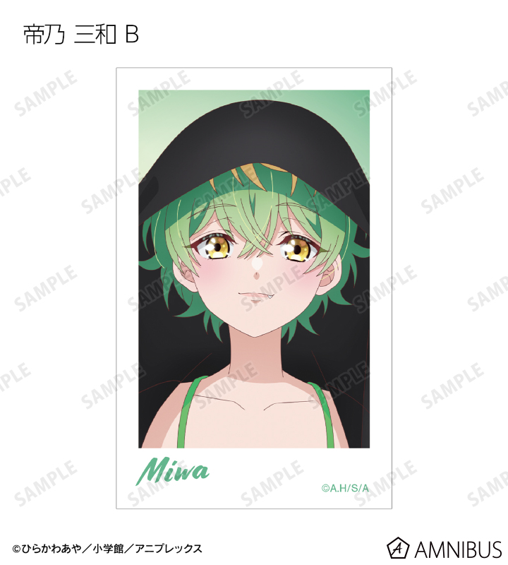 描き下ろし ビーチデートver. トレーディングインスタントカメラ風イラストカード