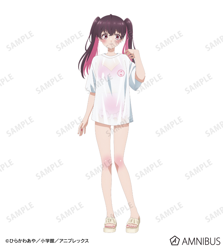 描き下ろしイラスト 矢乙女 桜 ビーチデートver. 着用BIGシルエットTシャツ