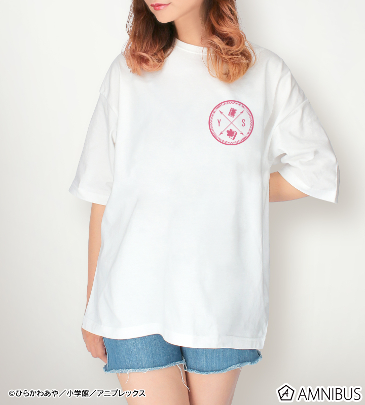 描き下ろしイラスト 矢乙女 桜 ビーチデートver. 着用BIGシルエットTシャツ