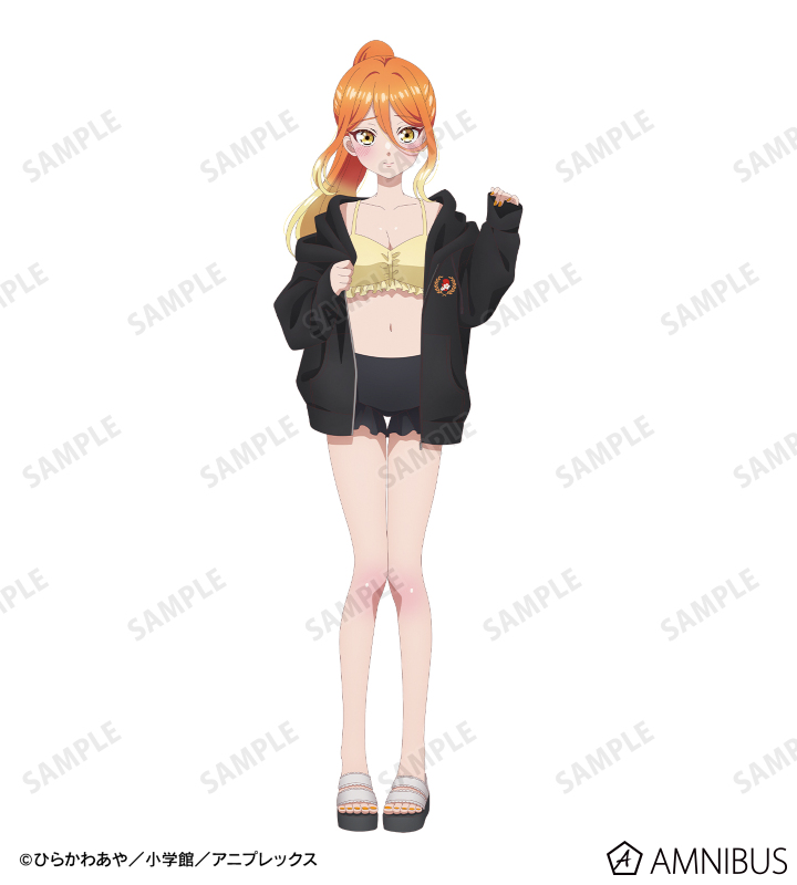 描き下ろしイラスト 帝乃 二琥 ビーチデートver. 着用ジップパーカー