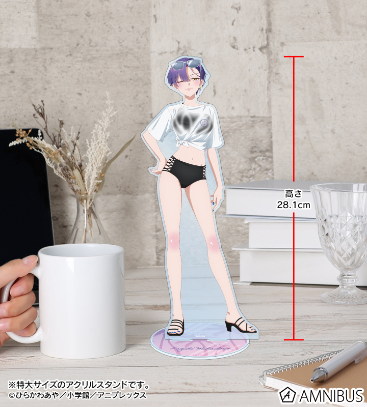 描き下ろし 帝乃 一輝 ビーチデートver. 特大アクリルスタンド ver.A