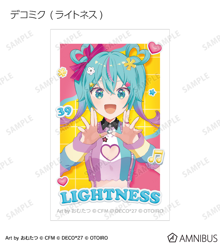 デコミク Art by おむたつ インスタントカメラ風イラストカード3枚セット ver.A