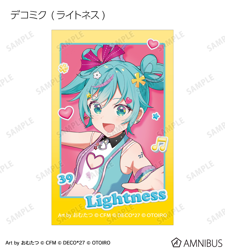 デコミク Art by おむたつ インスタントカメラ風イラストカード3枚セット ver.B