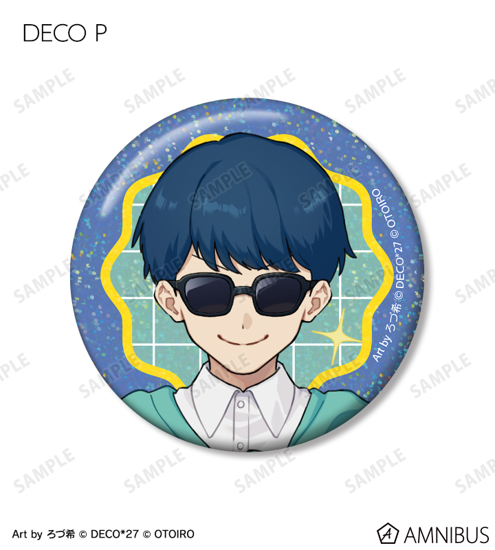 DECO P&DECO*27 ホログラム缶バッジ2個セット
