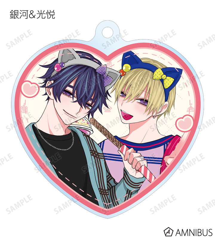 ちふゆ先生 描き下ろし 遊園地デートver. トレーディングアクリルキーホルダー