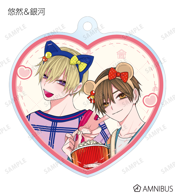 ちふゆ先生 描き下ろし 遊園地デートver. トレーディングアクリルキーホルダー