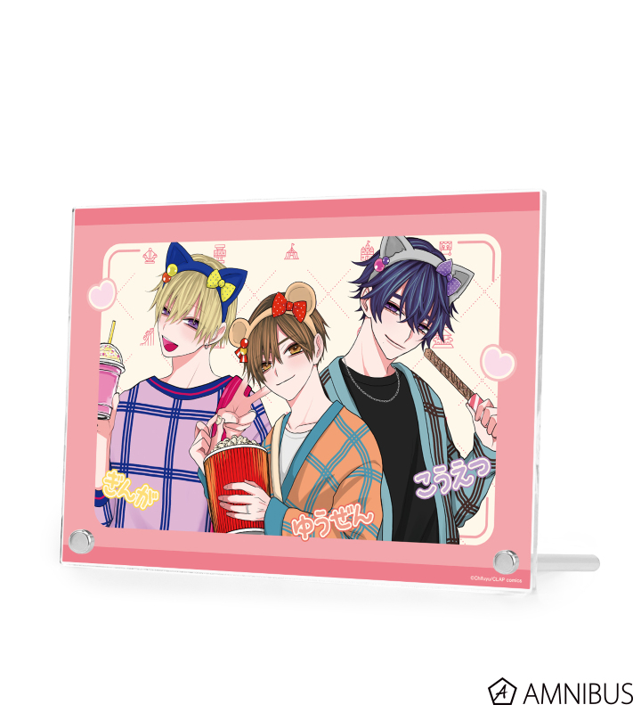 ちふゆ先生 描き下ろし 遊園地デートver. A5アクリルパネル