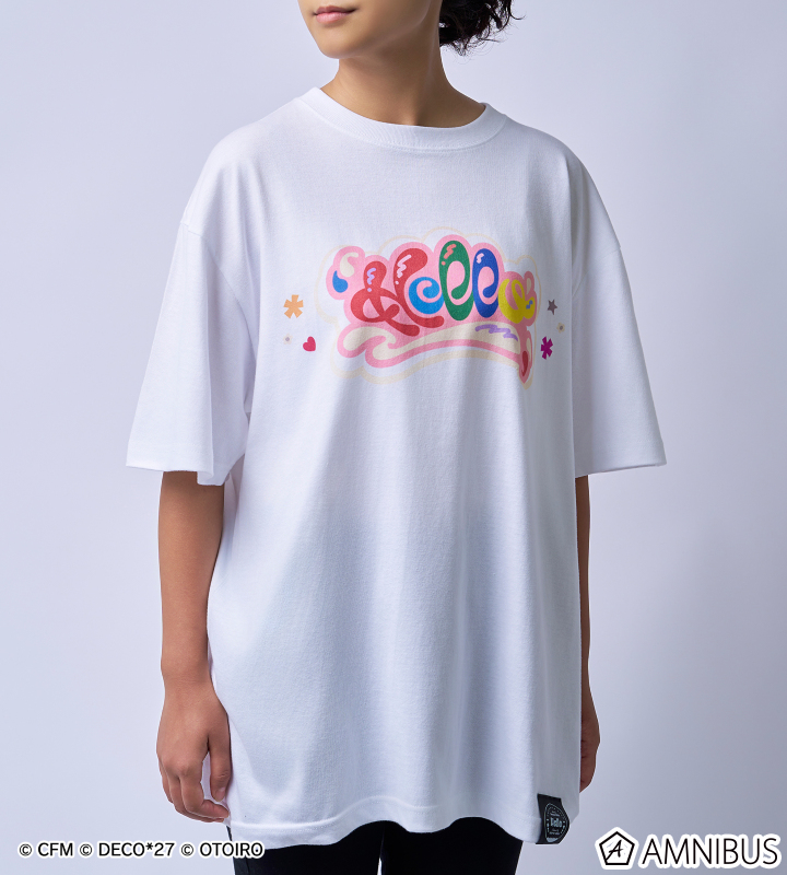 【デコミクLIVE2026】『Hello』ロゴTシャツ ビッグサイズ (ホワイト)