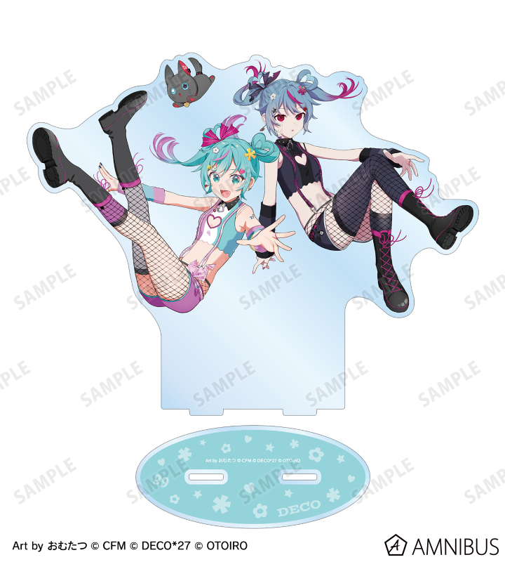 デコミク&にーにゃ Art by おむたつ BIGアクリルスタンド