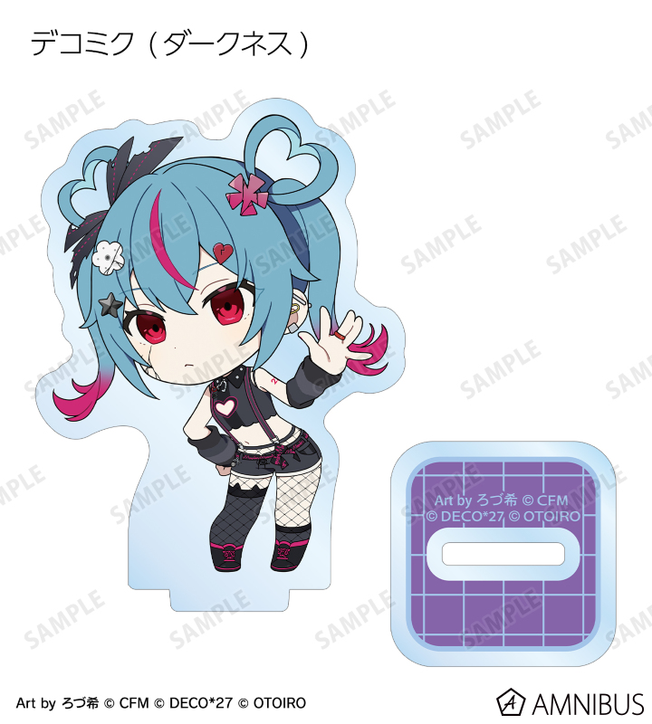 デコミク Art by ろづ希 アクリルスタンド2個セット