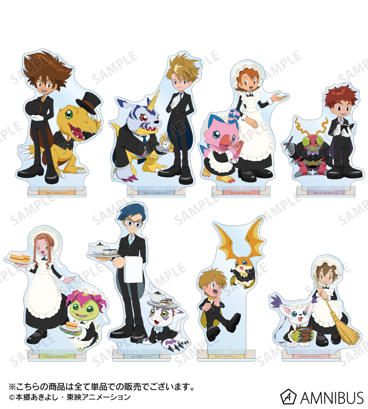 デジモンアドベンチャー - 描き下ろし 太刀川ミミ&パルモン メイド