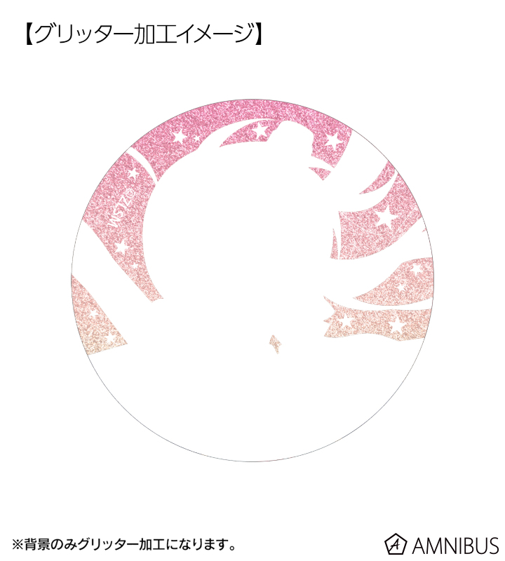 トレーディンググリッター缶バッジ