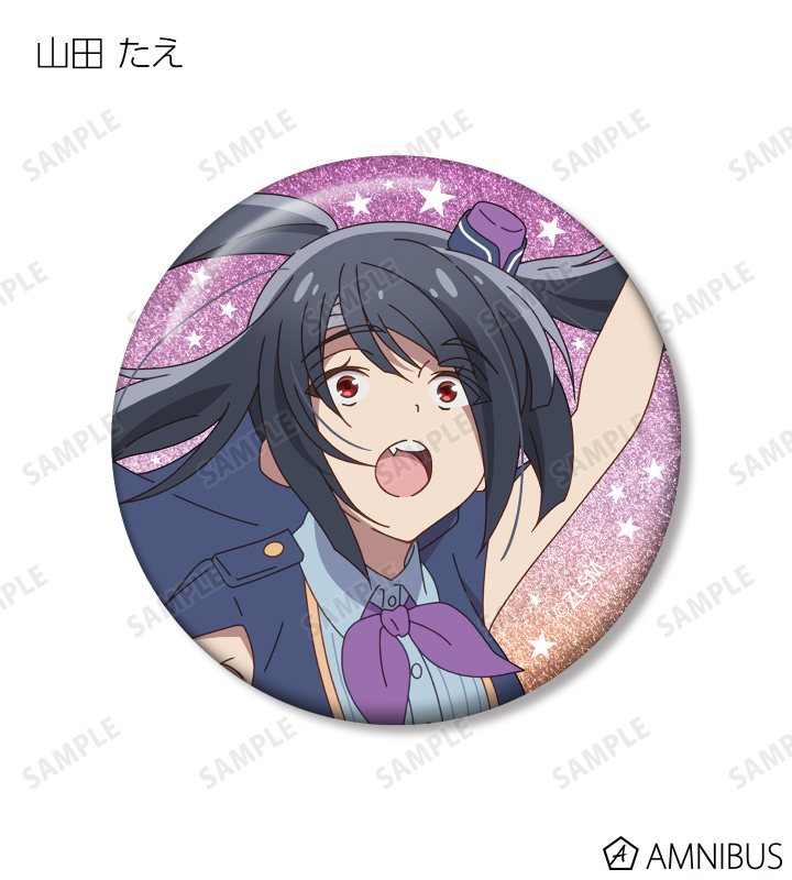 トレーディンググリッター缶バッジ