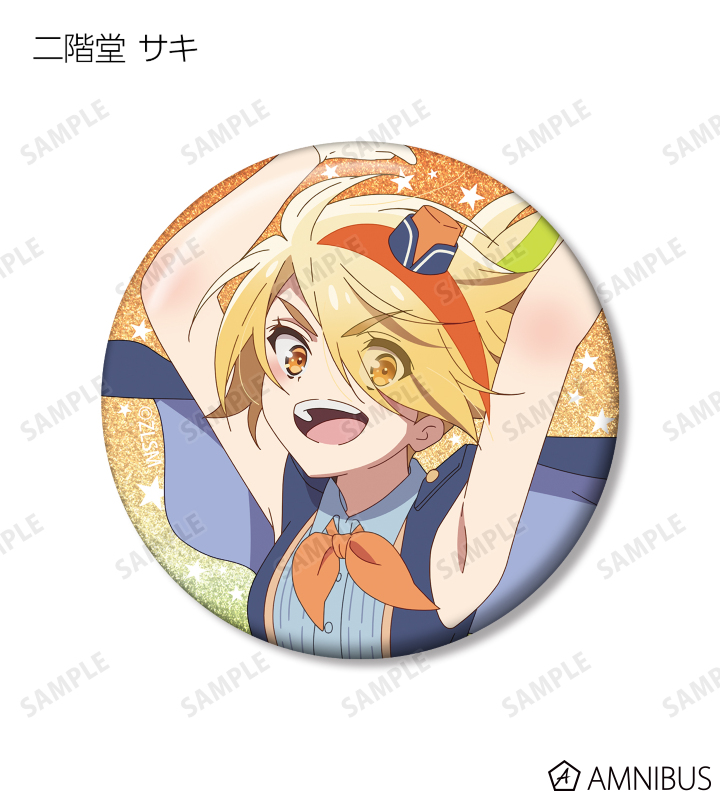 トレーディンググリッター缶バッジ