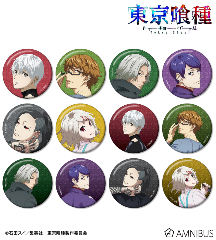 【先行受注】描き下ろし 戦う背中ver. トレーディンググリッター缶バッジ