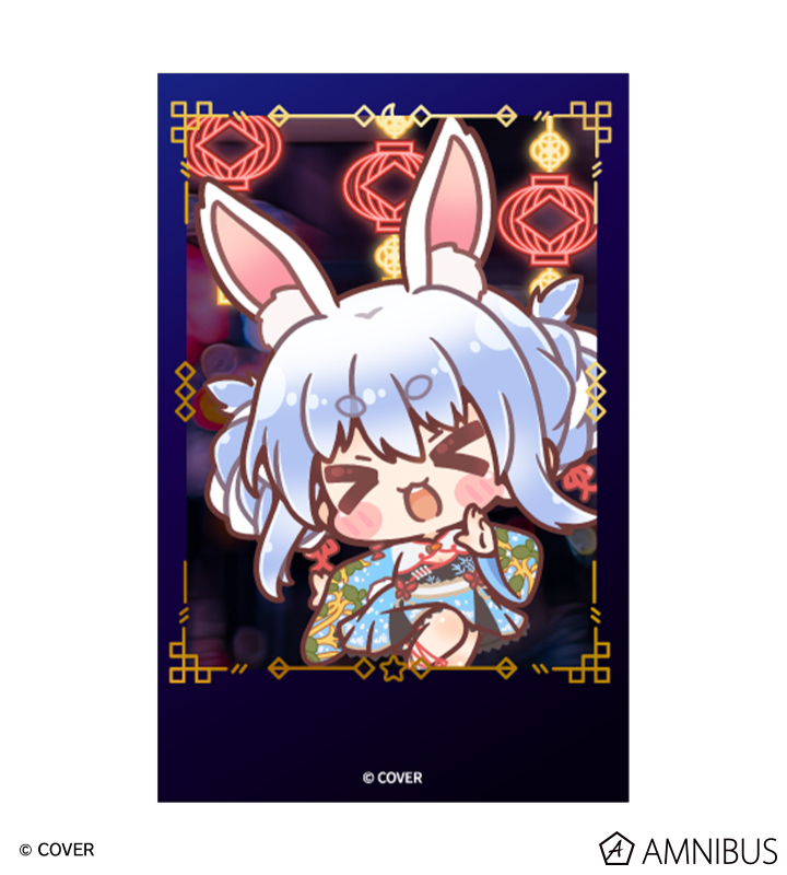 トレーディング箔押しインスタントカメラ風イラストカード