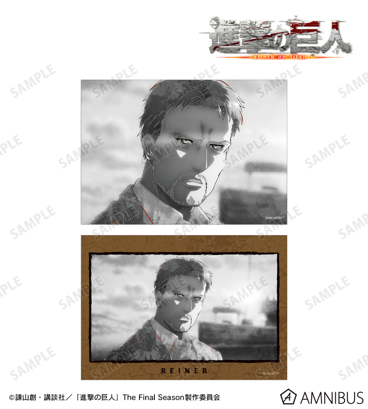 ライナー Ani-Art BLACK LABEL 第2弾 ブロマイド2枚セット