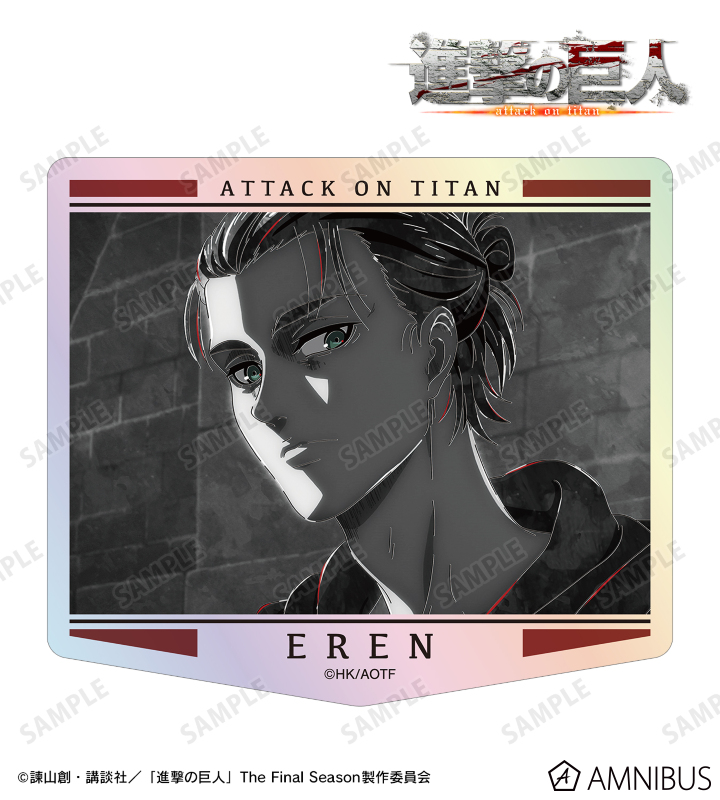 エレン Ani-Art BLACK LABEL 第2弾 オーロラダイカットステッカー