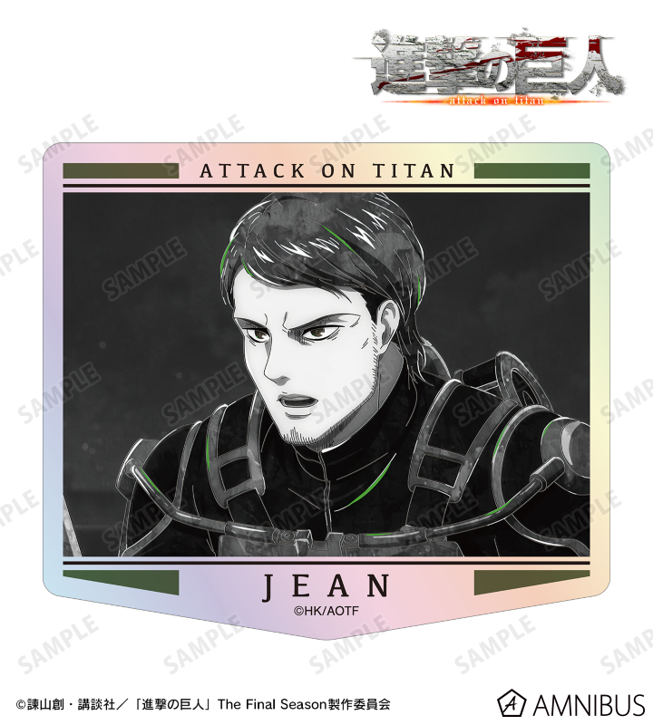 ジャン Ani-Art BLACK LABEL 第2弾 オーロラダイカットステッカー