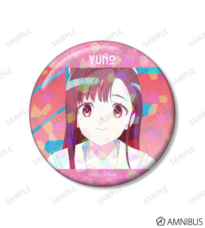 MILGRAM -ミルグラム- - ユノ 場面写ホログラム缶バッジ2個セット
