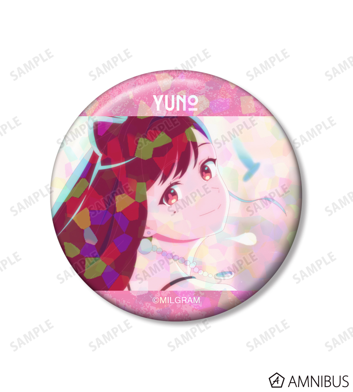 MILGRAM -ミルグラム- - ユノ 場面写ホログラム缶バッジ2個セット