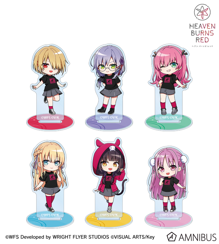 ヘブンバーンズレッド - KANGOL®コラボ ちびキャラ トレーディングミニ