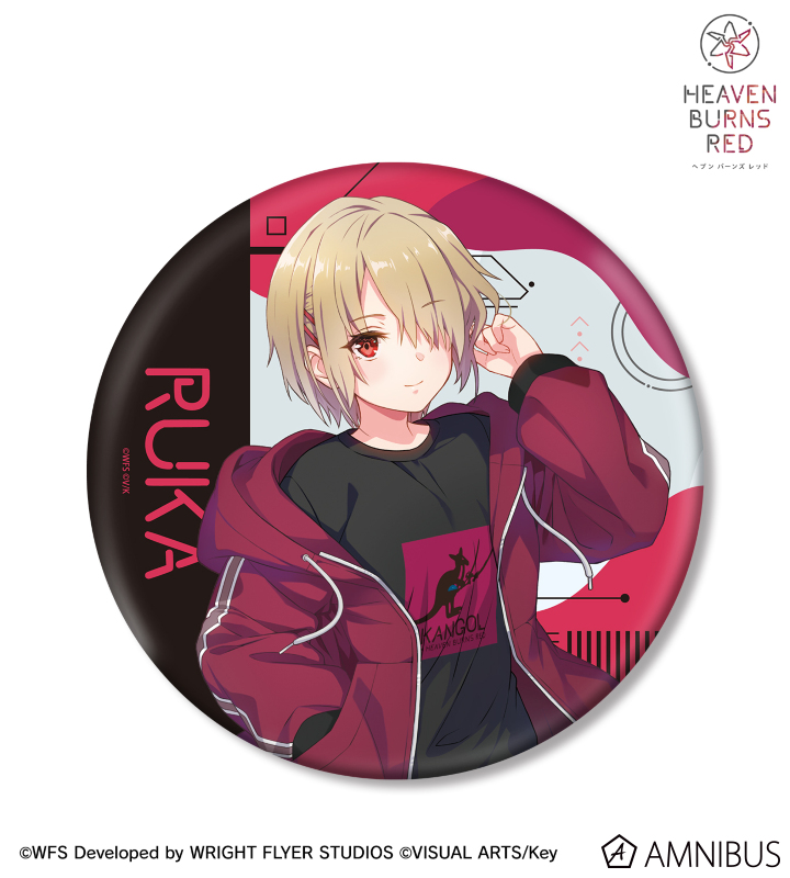 ヘブンバーンズレッド - KANGOL®コラボ 描き下ろし 茅森月歌 BIG缶