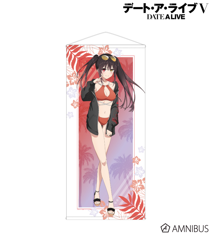 描き下ろし 時崎狂三 ビーチデートver. 等身大タペストリー