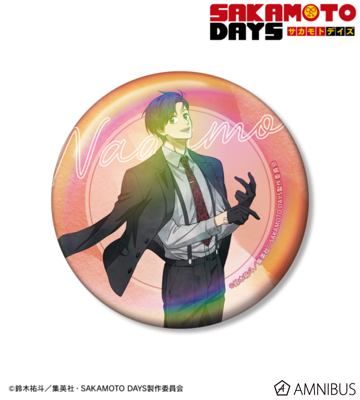 SAKAMOTO DAYS スーツの歩みver. 限定グリッター缶バッジ 南雲 AMNIBUS-日常使いできるアニメグッズの通販サイト-