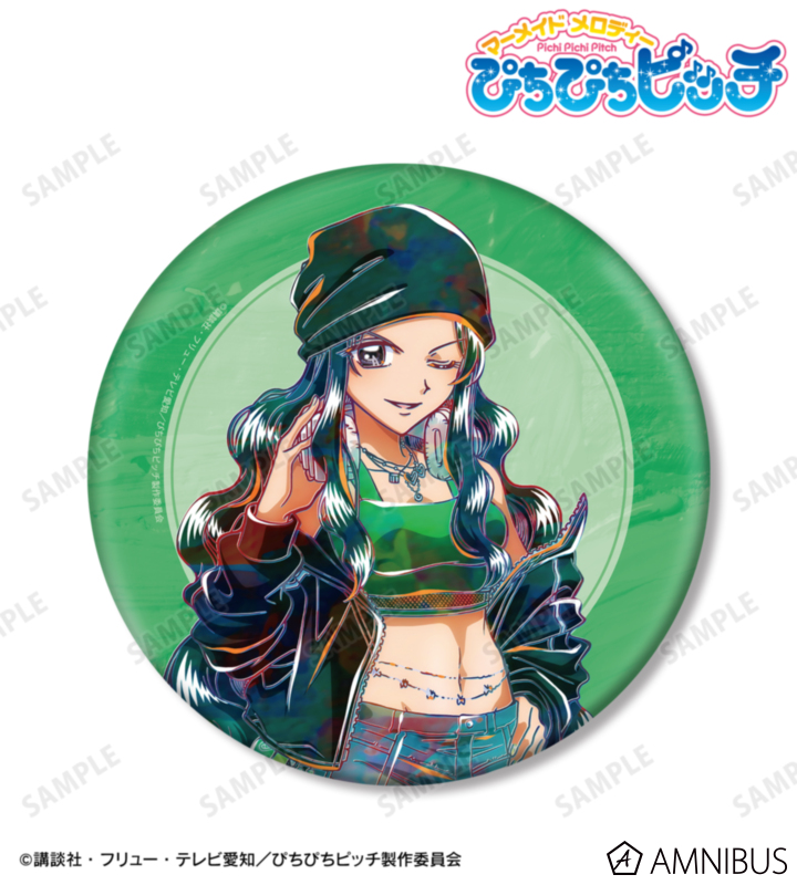 ぴちぴちピッチ　リナ　缶バッジ　21個セット AMNIBUS-日常使いできるアニメグッズの通販サイト-