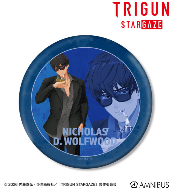 TRIGUN STARGAZE AnimeJapan缶バッジ TRIGUN STARGAZE トレーディング缶バッジ