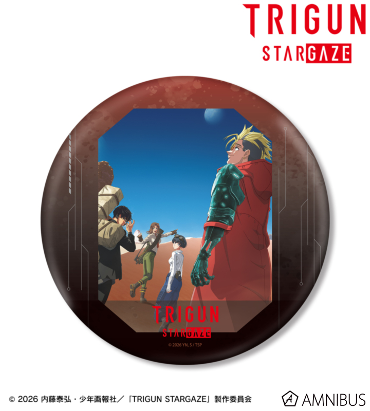 TRIGUN STARGAZE AnimeJapan缶バッジ TRIGUN STARGAZE トレーディング缶バッジ
