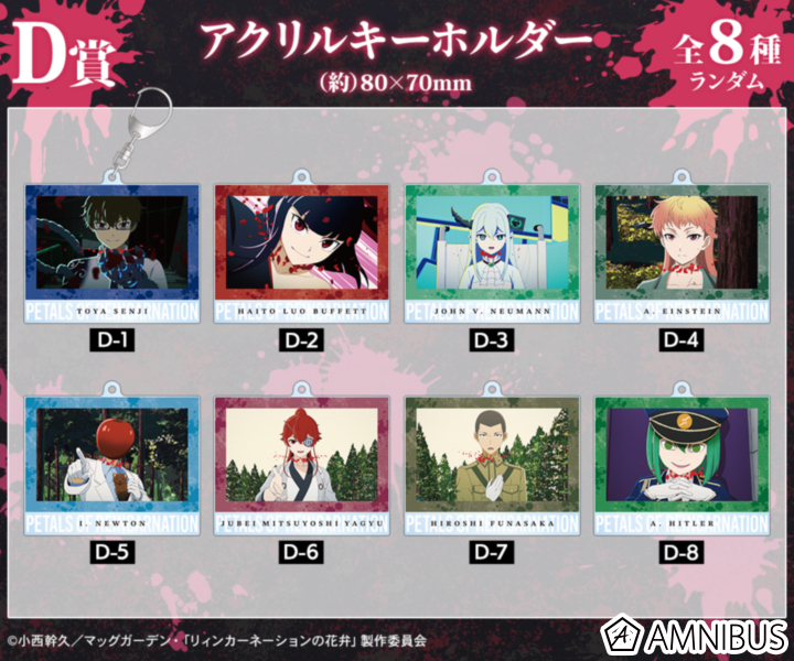 D賞 場面写アクリルキーホルダー(全8種)