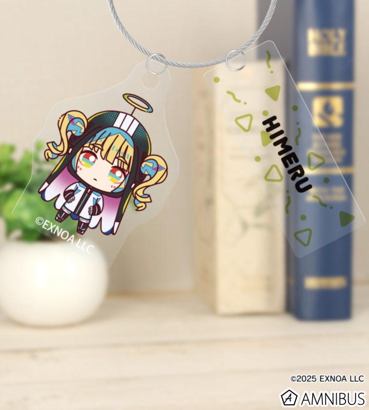 ヒメル ちょこんと！ 2連ワイヤーアクリルキーホルダー｜AMNIBUS