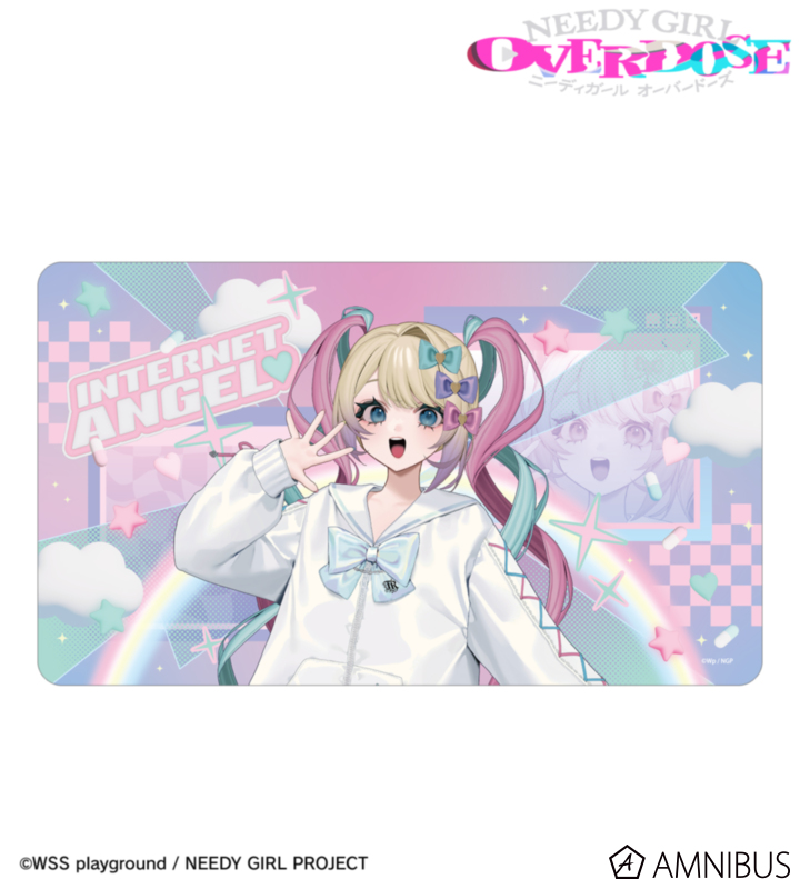 TRAVAS TOKYOコラボ べべさんイラスト 超てんちゃん マルチデスクマット