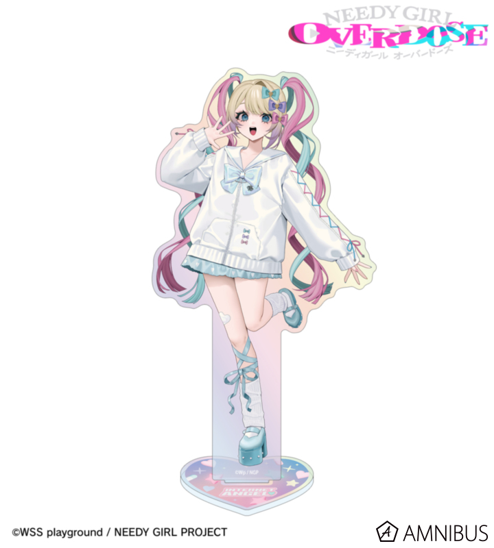 TRAVAS TOKYOコラボ べべさんイラスト 超てんちゃん オーロラBIGアクリルスタンド