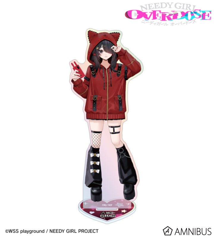 TRAVAS TOKYOコラボ べべさんイラスト あめちゃん オーロラBIGアクリルスタンド