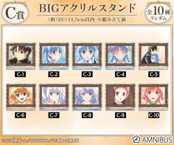 C賞 Ani-Art aqua label 第2弾 BIGアクリルスタンド(全10種)