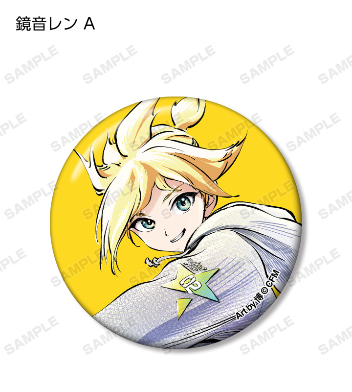 ピアプロキャラクターズ rockin’starコラボ トレーディング缶バッジ ピアプロキャラクターズ - rockin'starコラボ 描き下ろし