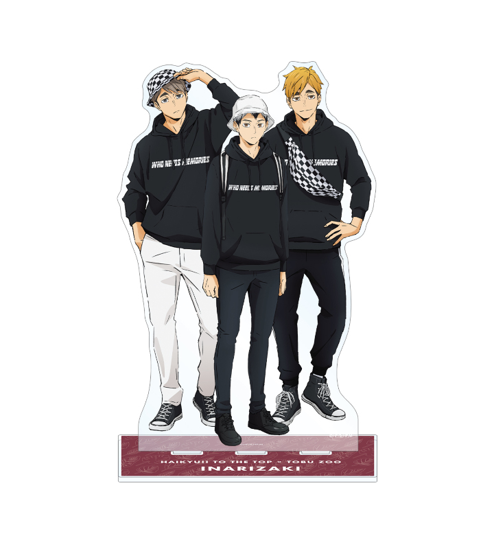 ハイキュー To The Top 東武動物公園 描き下ろしイラスト 稲荷崎高校 レジャーver Bigアクリルスタンド Arma Bianca アルマビアンカ