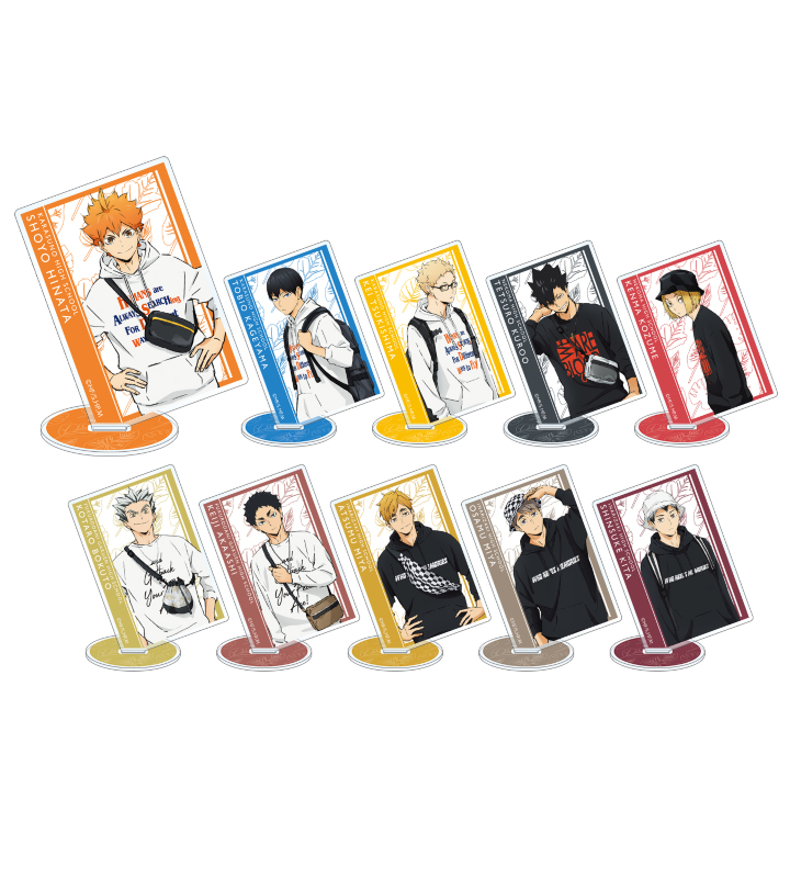 ハイキュー To The Top 東武動物公園 描き下ろしイラスト レジャーver トレーディングアクリルスタンド Arma Bianca アルマビアンカ