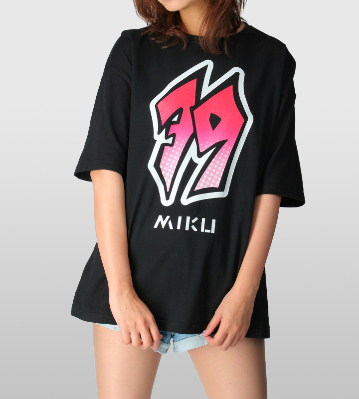 【100名非売品】Ado シングル発売記念 初音ミク Tシャツ　未開封新品　L 初音ミクグラフィックTシャツ ブラック [初音ミク] Lサイズ