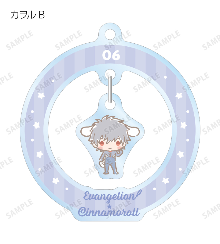 限定完売品！　エヴァ×シナモロール　パーカ/カヲル・シナモロール　アルマビアンカ 魔入りました！入間くん×サンリオキャラクターズ - 鈴木入間