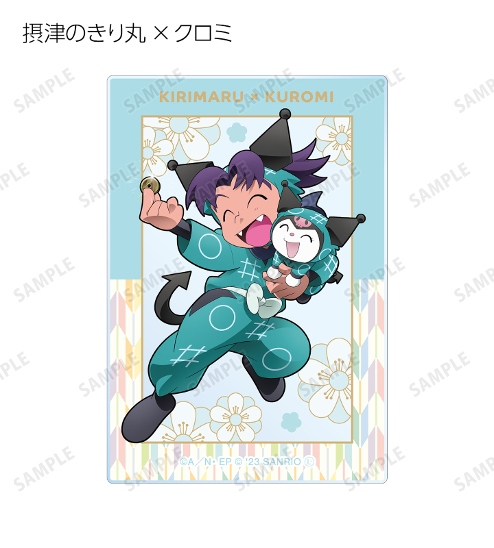 キャラカード　【ボックス】忍たま乱太郎×サンリオキャラクターズ トレーディングアクリルカード 忍たま乱太郎×サンリオキャラクターズ - トレーディングアクリル