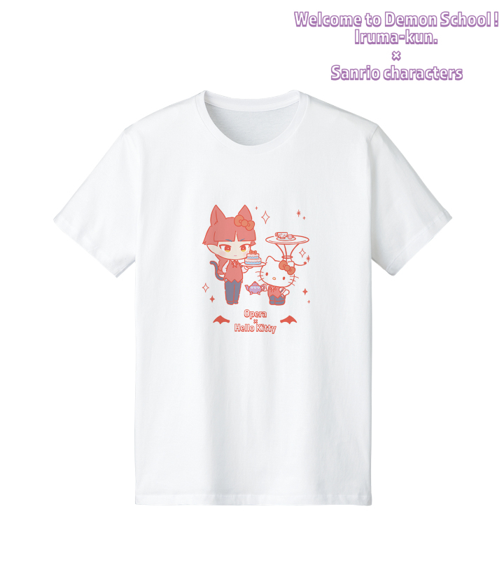 魔入りました！入間くん　オペラ　キティ　サンリオ　缶バッジ 魔入りました！入間くん×サンリオキャラクターズ_スタンド付き