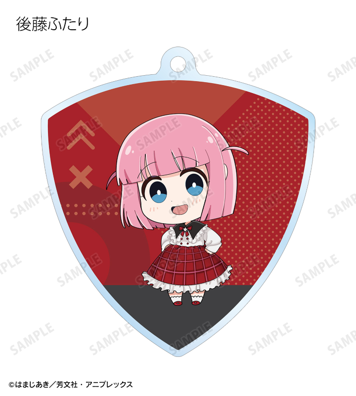 囚われのパルマRefrainビッグレザーストラップ/アクリルキーホルダー チアキ 囚われのパルマ Refrain』チアキの缶バッジ＆アクリル